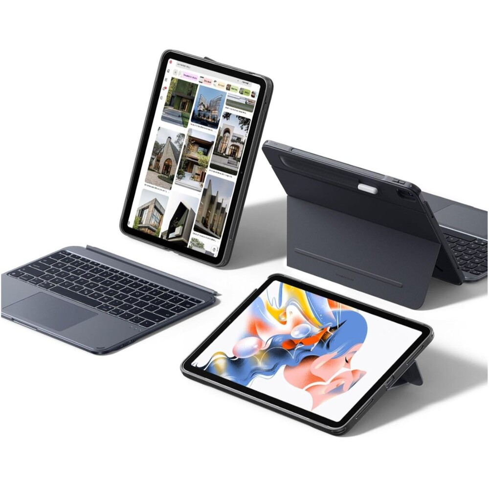 ESR Shift Keyboard Case for iPad Air 13" M2 M3 M4 – Detachable – Dark Gray NEW